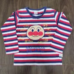 【アンパンマンミュージアム限定】 ボーダー長袖Tシャツ 110