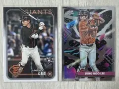 Topps Chrome Jung Hoo Lee 2枚セット