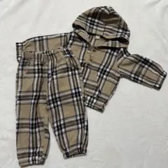 チェック柄セットアップ・パジャマ