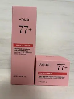 【新品未使用】Anua アヌア 桃 乳液&クリーム セット ナイアシン