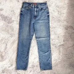 NEEDBY heritage JENNY ハイライズ ストレートデニム 25