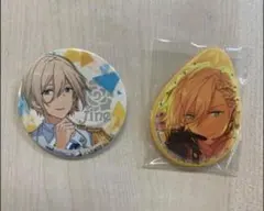 あんスタ 天祥院英智 缶バッチ2点セット ペタル缶バッチ キャラバッチ