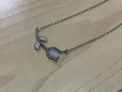 S925 ネックレス リーフデザイン