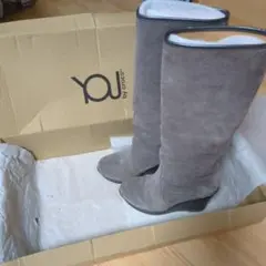 YOU by Crocs ロングブーツ　size5★中古