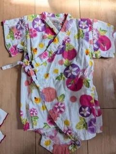 花柄 甚平 70サイズ