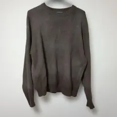 MONO-MART ブラウン グラデーションニットセーター