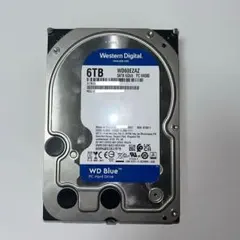WD Blue 6TB HDD WD60EZAZ 正常 使用4185時間 - メルカリ