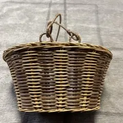 値下げしました！天然素材バスケット小物入れ