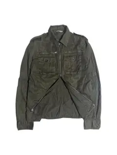 2000s archive military shirt jacket wzipのサムネイル