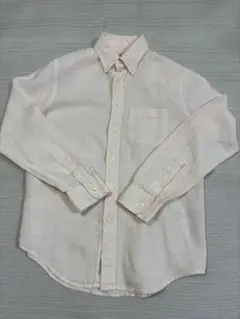 Abercrombie & Fitch 100%リネンシャツ Ｓサイズ薄ピンク