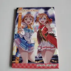 lovelive days スクエア缶バッジ 　高坂穂乃花　高海千歌
