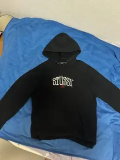 STÜSSY ブラック パーカー XL