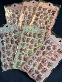 ボンボンドロップシール　ラブブ　まとめ売り