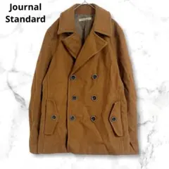 ジャーナルスタンダード　ブラウン　ウールコート　M 秋冬　シンプル　無地