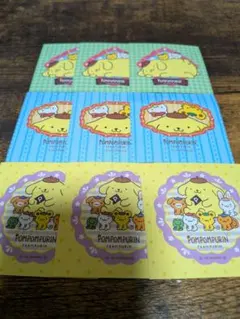 ポムポムプリン ステッカー 9枚セット