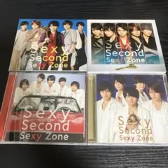 SexyZone「Sexy Second」初回盤　通常盤4形態