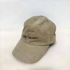 ヘリーハンセン コーデュロイロゴキャップ