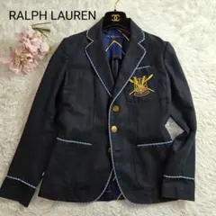 5/6まで！Ralph Lauren エンブレム刺繍 ジャケット即購入OK - メルカリ