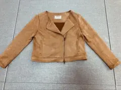 URBAN RESEARCH アーバンリサーチ レザー調ジャケット ブラウン