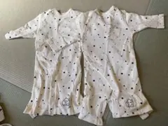 星柄ロンパース 70cm 2セット　双子用