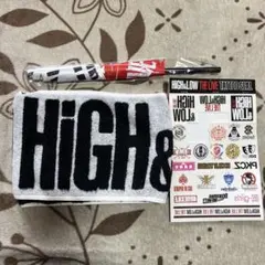 HIGH&LOW マフラータオル フラッグ タトゥーシール グッズ