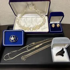 生前遺品整理ヴィンテージ、アクセサリーおまとめ　Y ◎A50 遺品整理 アクセサリー まとめ ヴィンテージ アンティーク