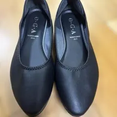 O.G.A パンプス ブラック 23.5cm 日本製のサムネイル