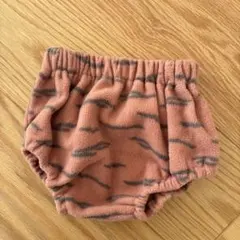 フリースパンツ 80-90cm ピンクストライプ