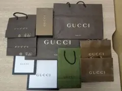 GUCCI（グッチ）紙袋セット 9枚　箱1つ