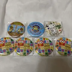 USJ缶バッチセット