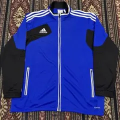 90s OLD adidas トラックジャケット ブルー CLIMACOOL
