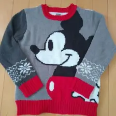 ミッキーマウス ニットセーター 130