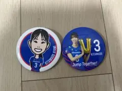 久光スプリングス　缶バッチ　北窓絢音　井上未唯奈 SAGA久光スプリングス 北窓絢音 缶バッジ - メルカリ