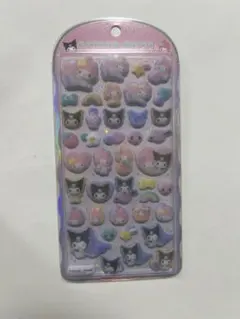 コットンパフィーシール　マイメロ　クロミ