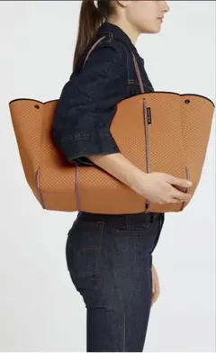 ✨美品✨STATE OF ESCAPE トートバッグ　ブラウンのサムネイル