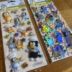 国内未発売★Bluey ステッカーセット
