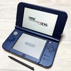 ニンテンドー NEW 3DS LL 本体　メタリックブルー　完動品　美品