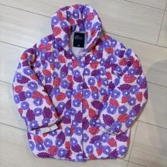 Caldia フラワープリント 中綿コート