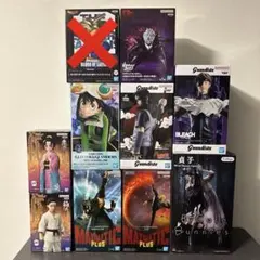 プライズフィギュアまとめ売り ゾロ、モモン、ぬーべー、ナルト刃牙