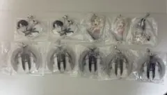 一番くじ　進撃の巨人　F賞 つながるアクリルチャーム　10個セット　おまけ付き