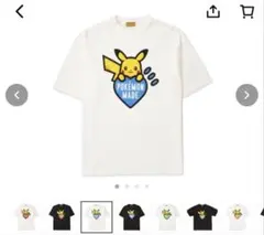 【美品】HUMAN MADE ピカチュウ ポケモン Tシャツ M