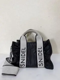 SNIDEL HOME ドット柄 フリル トートバッグ - メルカリ