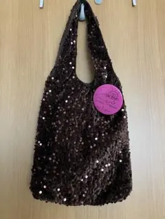 カガミケン× JOURNAL STANDARDバッチ付きスパンコールBAG⭐︎美品のサムネイル