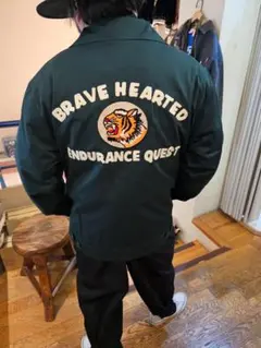 タイガー刺繍 ジップジャケット●L●商品番号51203