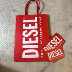 DIESEL ショップ袋 メッセージカード　封筒のサムネイル