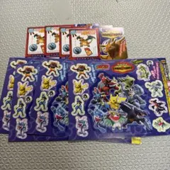 月刊コロコロ2026年9月号の付録　ポケモンチャンピオンズ　リザードン4 シール