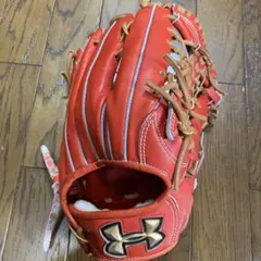 Under Armour 硬式グローブ レッド