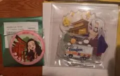 鬼滅の刃 ufotable Cafe 京都缶バッジ アクリルスタンド