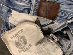 HYSTERIC GLAMOUR ダメージ加工ジーンズ