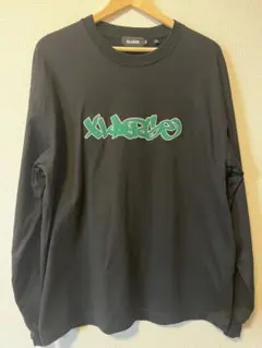 XLARGE ブラック ロングスリーブTシャツ XL